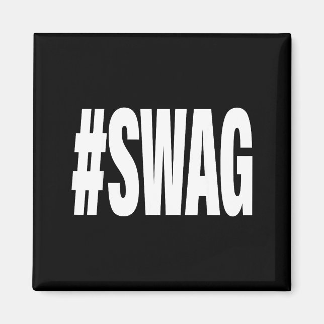Aimant Hashtag swag  (Devant)
