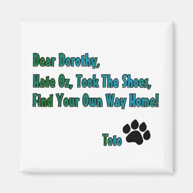 Aimant Hate oz (Devant)