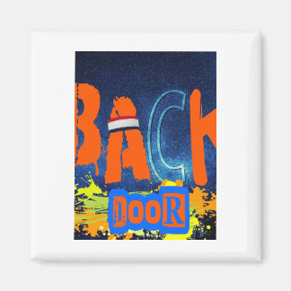 Aimant Haut en chiffon à motif « Back Door Chemistry »