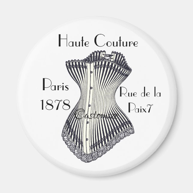 Aimant Haute Couture Corset Thunder_Cove (Devant)