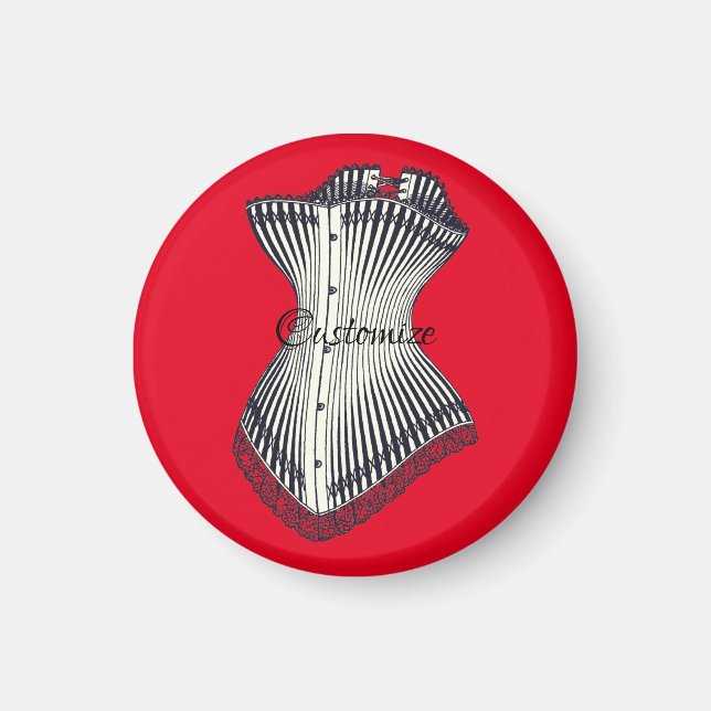 Aimant Haute Couture Corset Thunder_Cove (Devant)