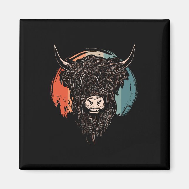 Aimant Haute Écosse (races bovine) (Devant)