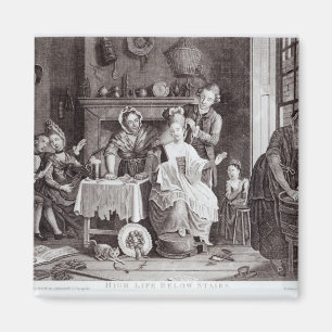 Aimant Haute vie en dessous des escaliers