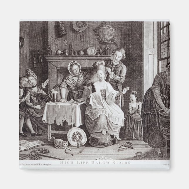 Aimant Haute vie en dessous des escaliers (Devant)