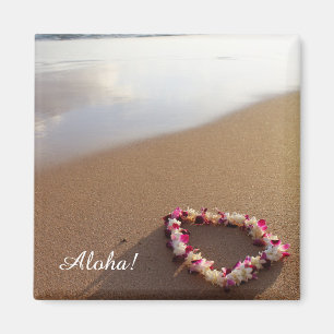 Aimant hawaïen de plage de Lei