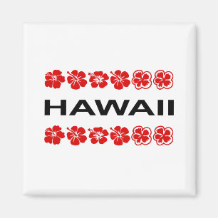 Aimant Hawaii Aloha Flower Bands couleur claire