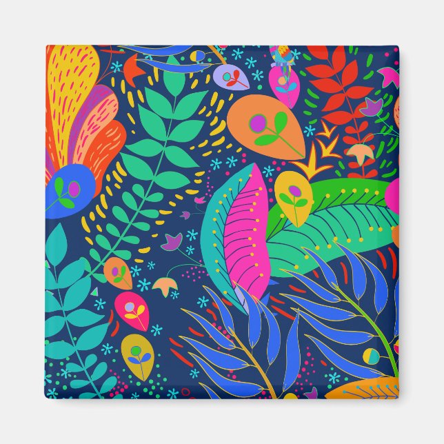 Aimant Hawaiian Tropical Jungle (Devant)