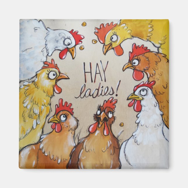 Aimant Hay Ladies ! (Devant)