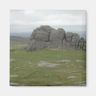 Aimant Haytor. Rochers dans le Devon Angleterre.