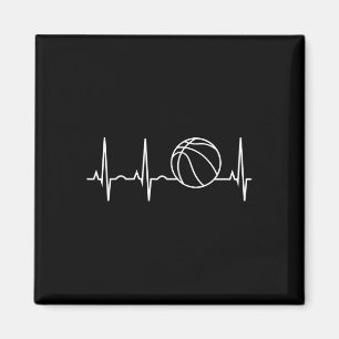 Aimant Hearbeat Bysketbyll Meilleur Joueur Bysketbyll Et