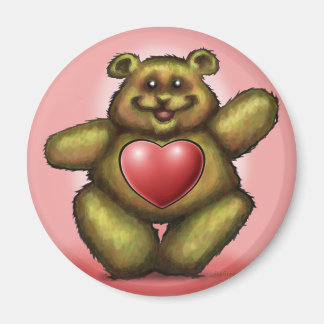 Aimant Heart Bear