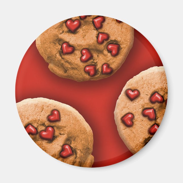 Aimant Heart Chip Cookie (Devant)