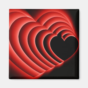 Aimant HeartZoomRed