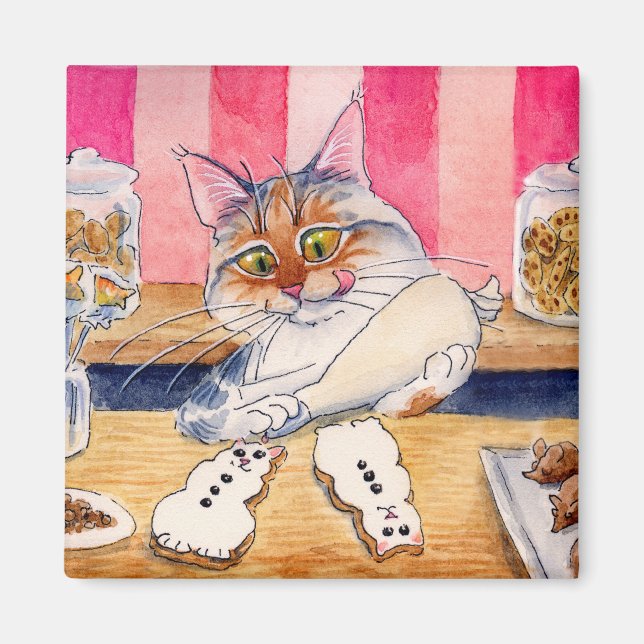 Aimant Heather's Bakery (Devant)