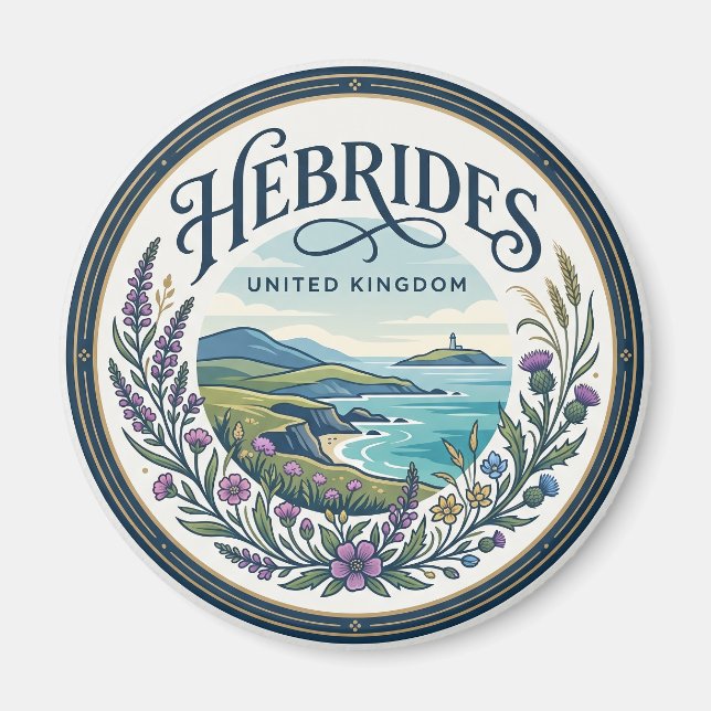 Aimant Hébrides Royaume-Uni (Devant)