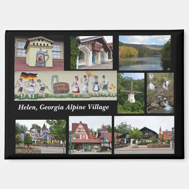 Aimant Helen. Village alpin de Géorgie (Recto)