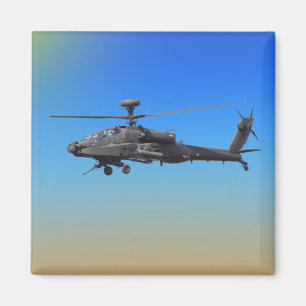Aimant Hélicoptère d'AH-64 Apache