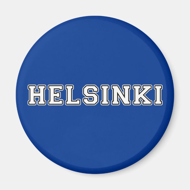 Aimant Helsinki Finlande (Devant)