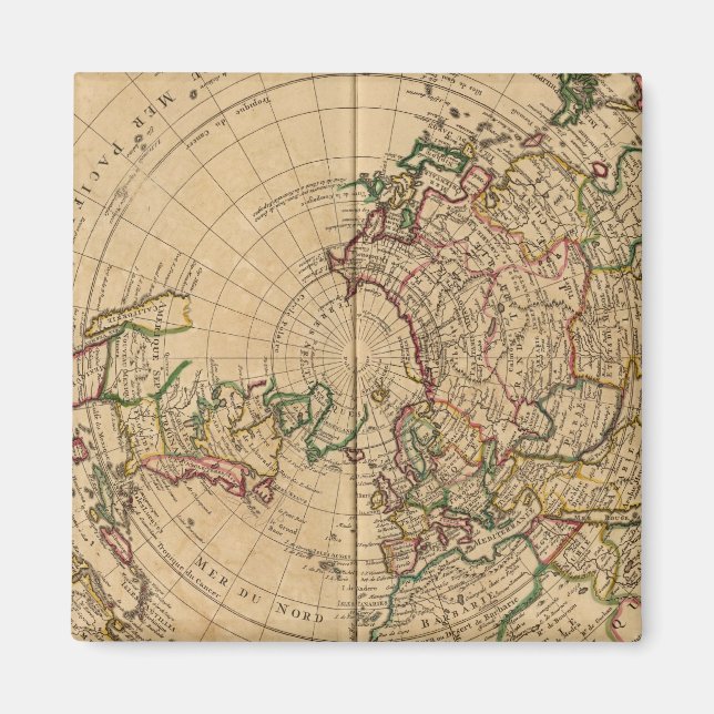 Aimant Hémisphère Nord 5 (Devant)