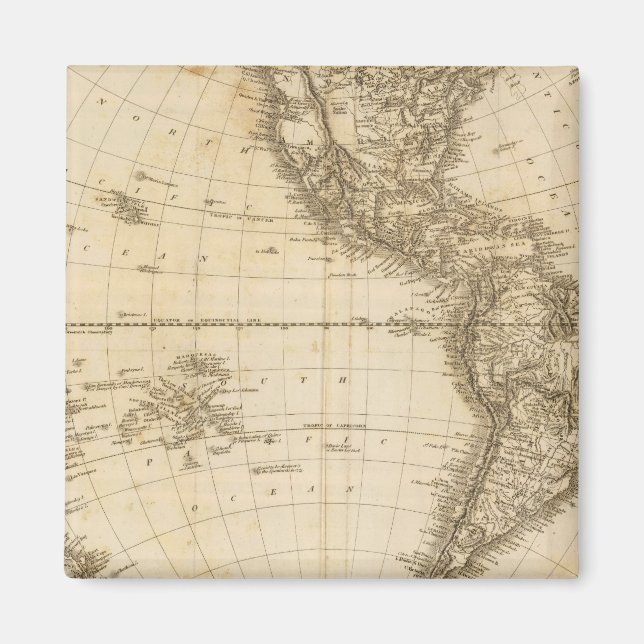 Aimant Hémisphère occidental 6 (Devant)