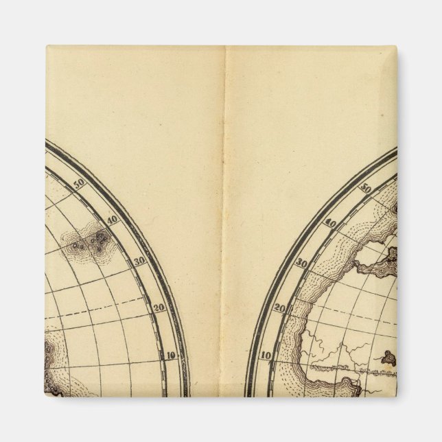 Aimant Hémisphère W, hémisphère E 2 (Devant)