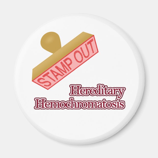 Aimant Hémochromatose héréditaire (Devant)