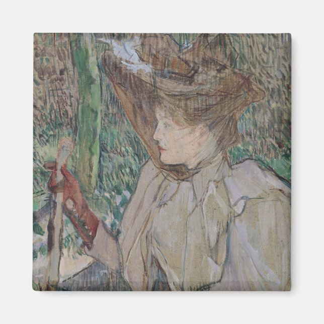 Aimant Henri de Toulouse-Lautrec | Femme avec gants, 189 (Devant)