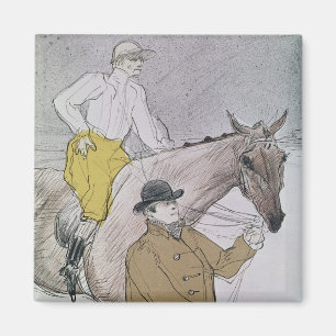 Aimant Henri de Toulouse-Lautrec   Le jockey a conduit à