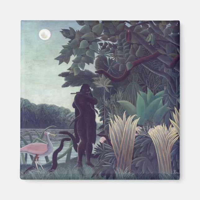 Aimant Henri Rousseau - Le Charmeur Des Serpents (Devant)