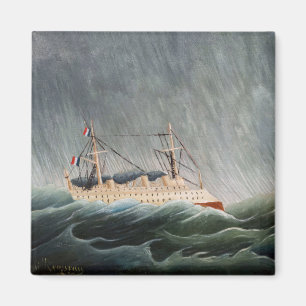 Aimant Henri Rousseau - Le navire dans la tempête
