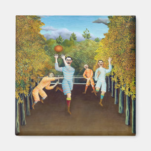 Aimant Henri Rousseau - Les joueurs de football