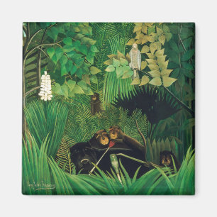 Aimant Henri Rousseau - Les Joyeux Jesters