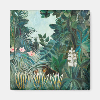 Aimant Henri Rousseau Paysage avec Singes Botanique Ga