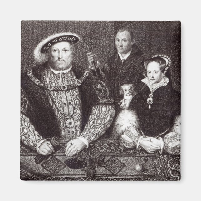 Aimant Henry VIII, sa fille la reine Mary (Devant)