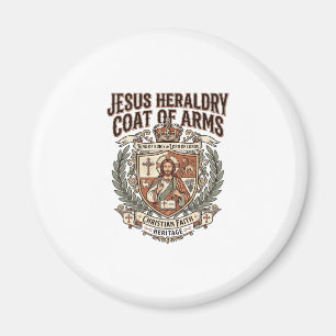 Aimant Héraldique de Jésus Blason Héraldique de Jésus Bla