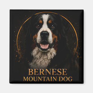 Aimant Héritage alpin du chien de montagne bernois