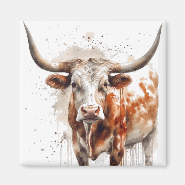 Aimant Héritage Longhorn (Devant)
