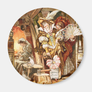 Aimant Hermann Vogel - Cendrillon