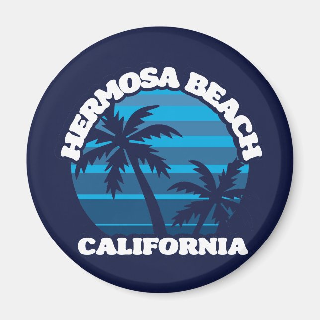 Aimant Hermosa Beach, Californie (Devant)