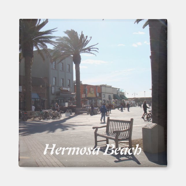 Aimant Hermosa Beach, Californie (Devant)