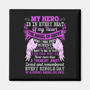 Aimant Hero Is Heart Angel Thought Alzheimerheimer's Warr