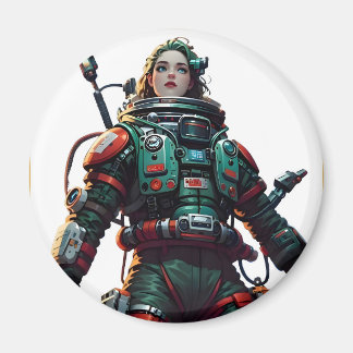 Aimant Héros cosmique : Marchandises Spatiales Personnali