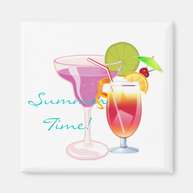 Aimant Heure d'été ! (Devant)