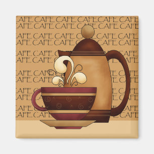 Aimant Heure du café