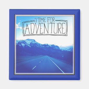 Aimant Heure pour l'aventure