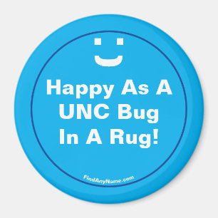 Aimant Heureux Comme Un Bogue UNC Dans Un Tapis !