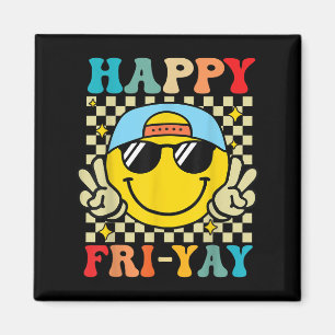 Aimant Heureux Fri-yay Funny Fri Yay Professeur Étudiant