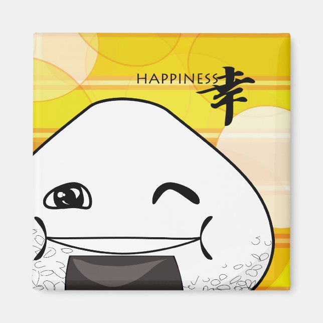 Aimant Heureux magnétisme (Devant)