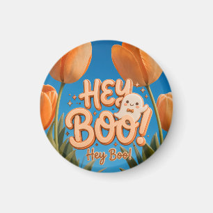 Aimant Hey Boo ! Halloween