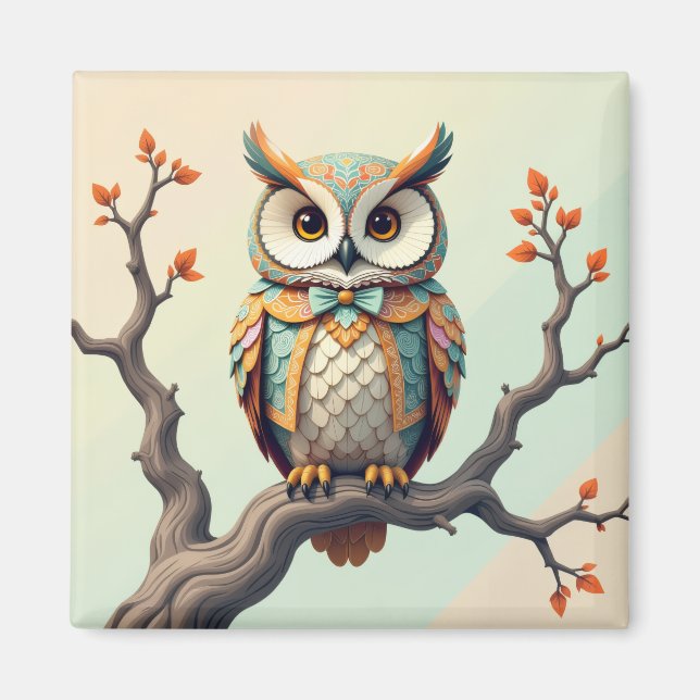 Aimant Hibou (Devant)
